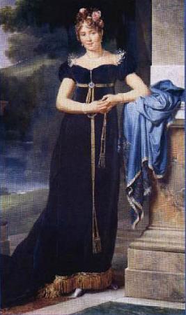 Francois Pascal Simon Gerard Portrait of Countess Maria Walewska. oil painting image